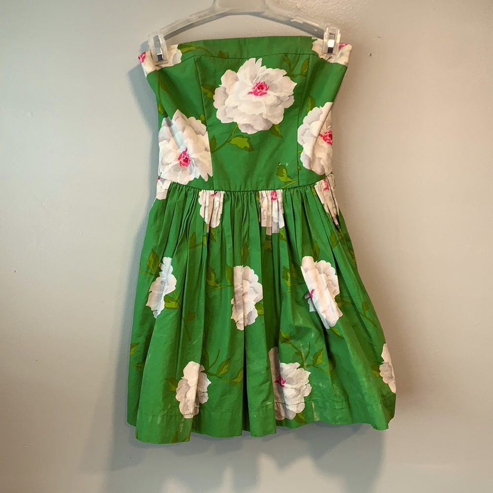 Strapless sun dress
